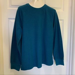 Goodfellow & Co. Blue Thermal Top Size L